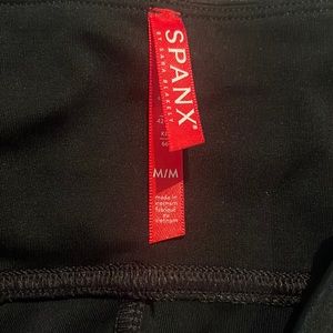 Spanx faux leather leggings